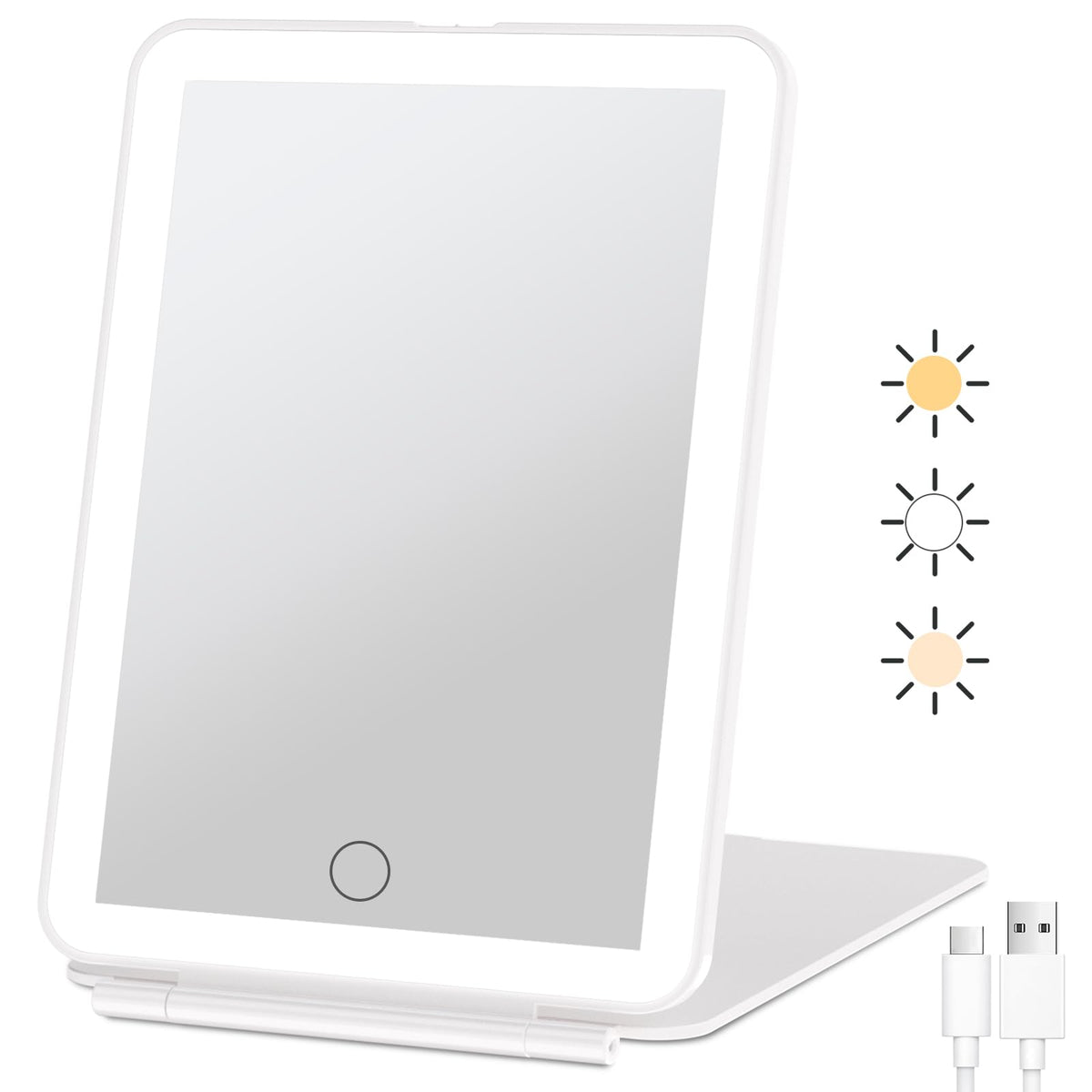 FUNTOUCH front folded view showing compact travel-ready design and easy storage