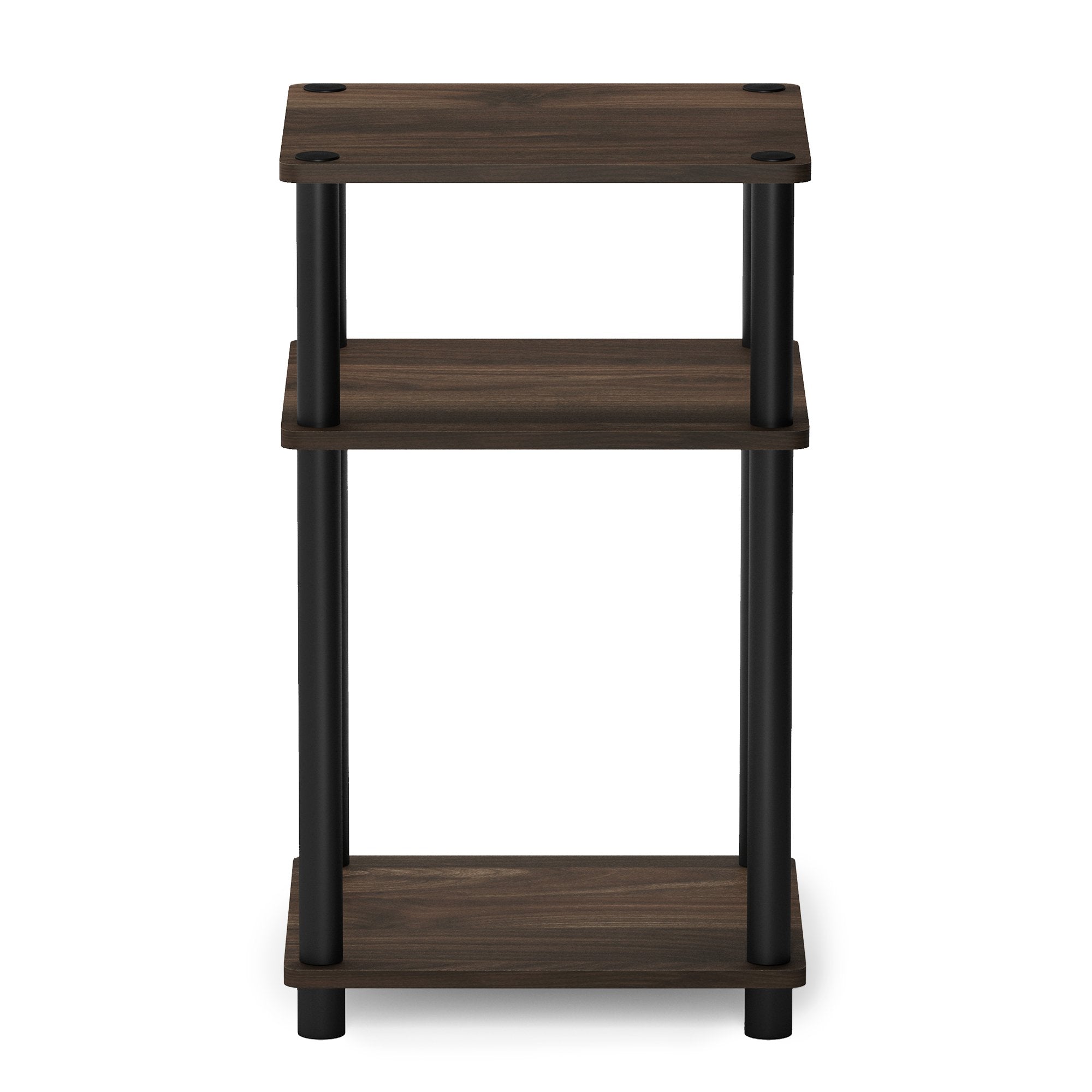 Furinno used as nightstand next to sofa showing versatile placement options
