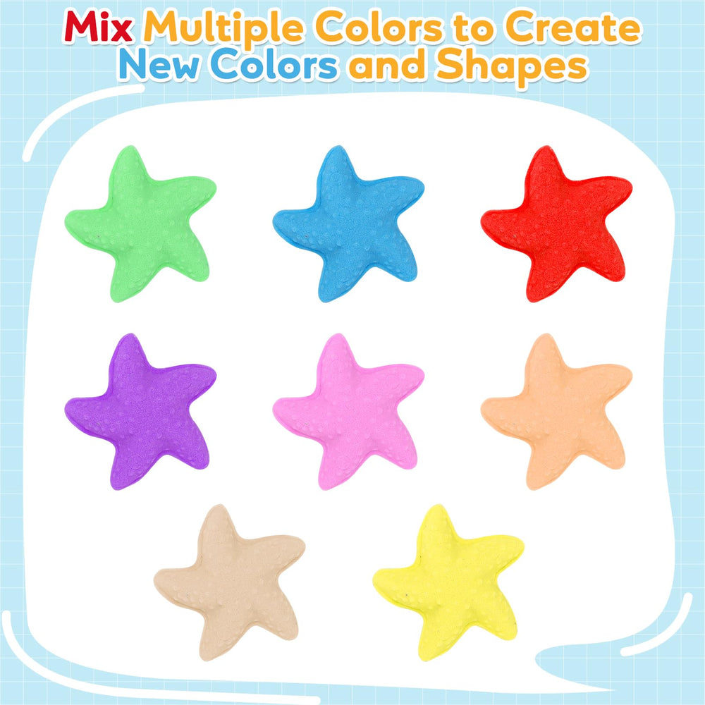FURWEY eight colors displayed side-by-side showing vibrant selection for creative mixing