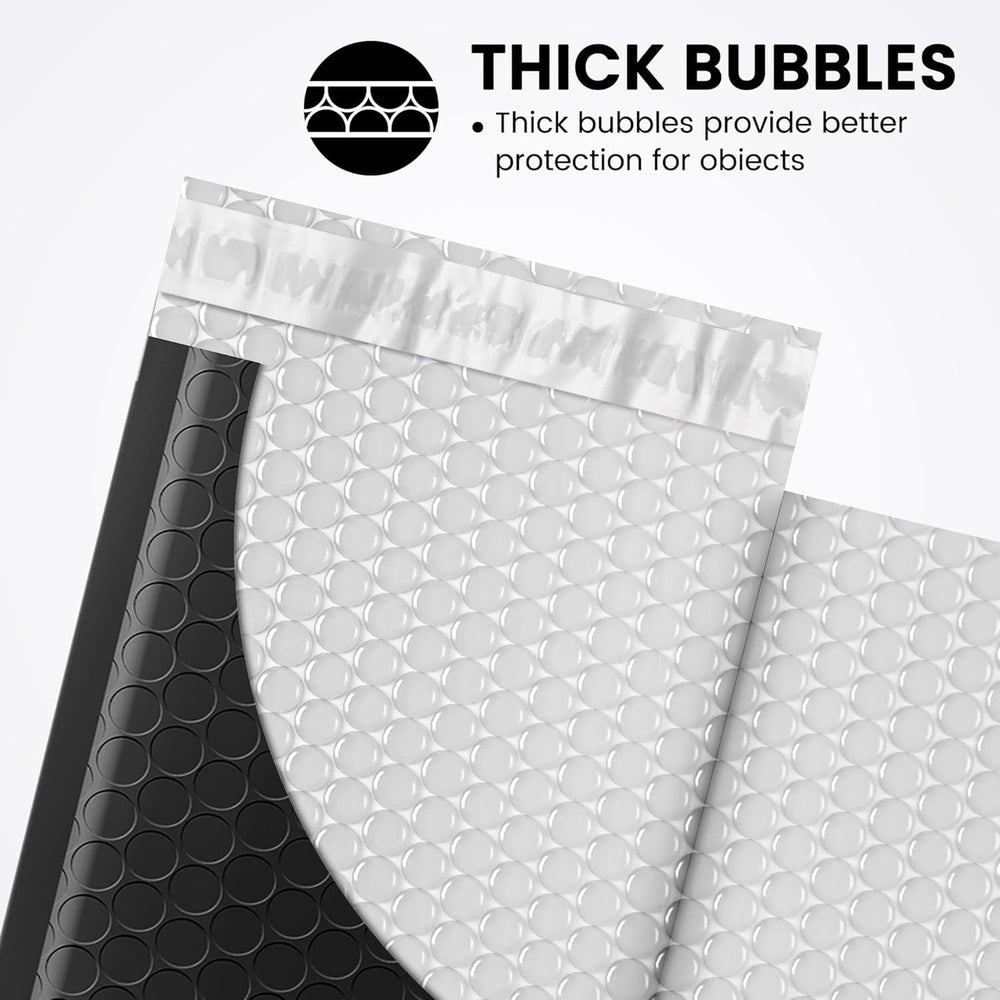 Fuxury detailed shot of self-adhesive closure providing secure, tamper-resistant seal