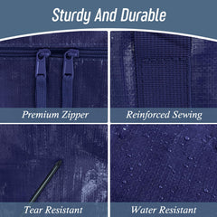 FYGRIP coated PE fabric texture close-up illustrating puncture and water resistance