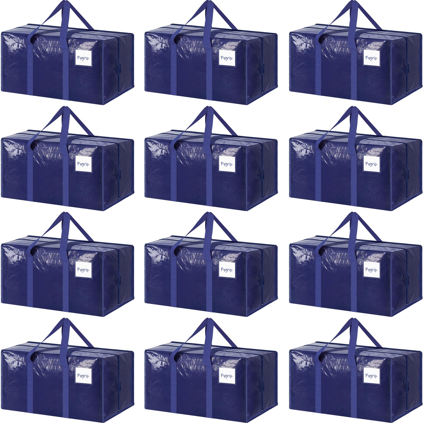 FYGRIP front view showing full bag and strong zipper for secure transport