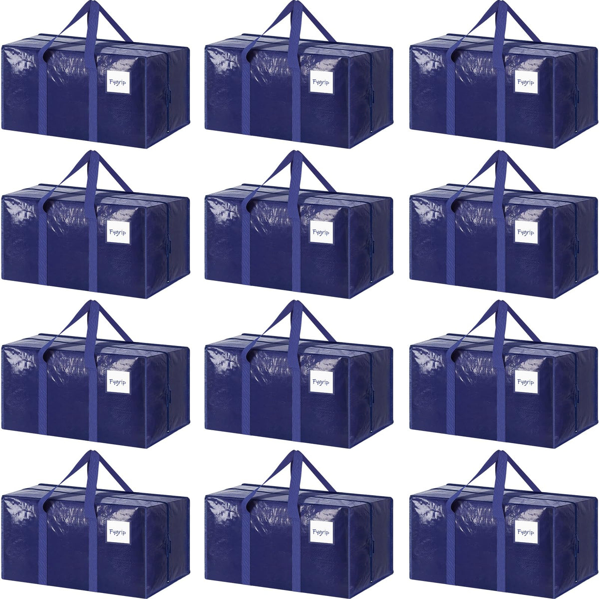 FYGRIP front view showing full bag and strong zipper for secure transport
