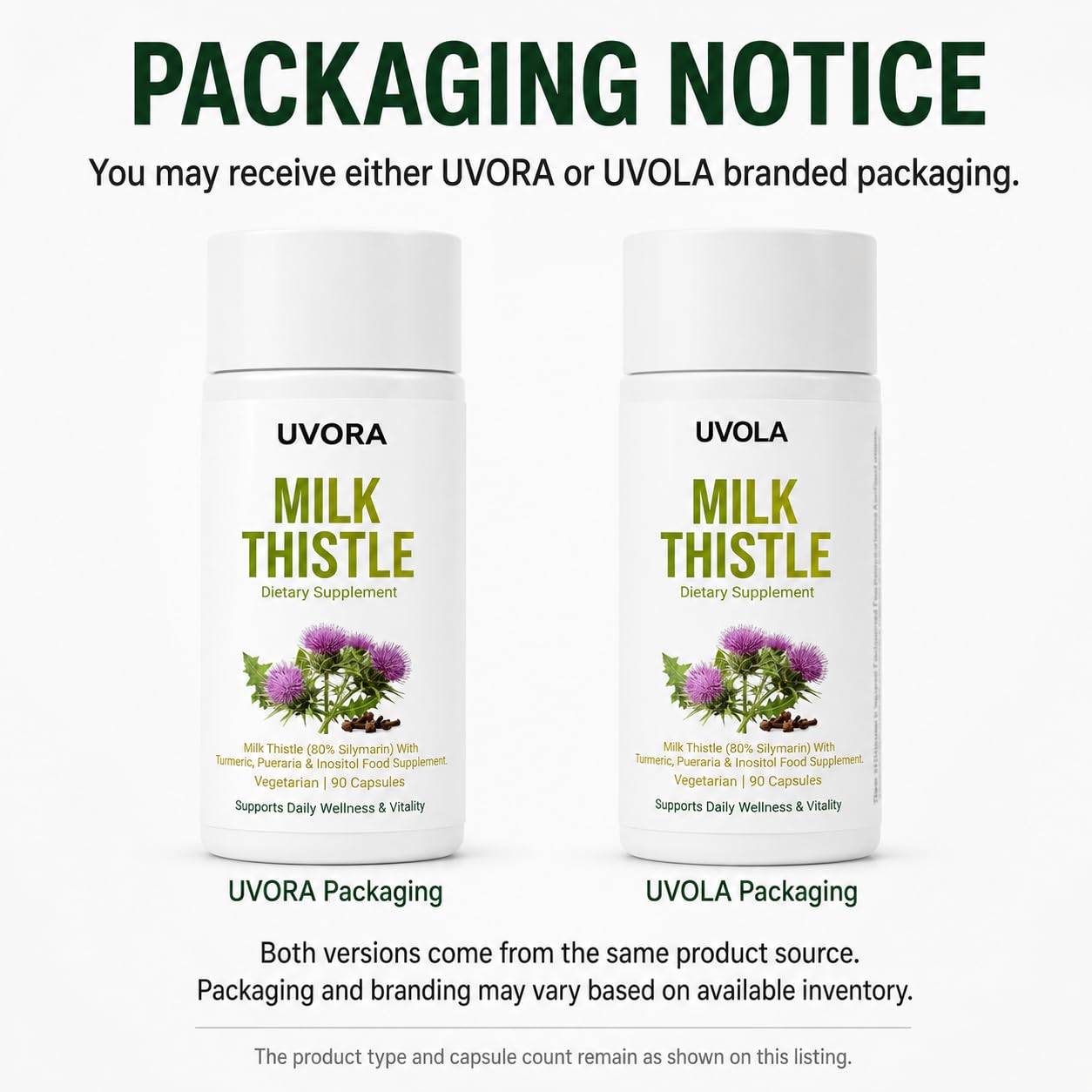 FYRKOA Uvora ingredient flatlay showing botanical source and transparency