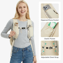 G4Free shoulder strap with zip phone pocket offering quick access benefit