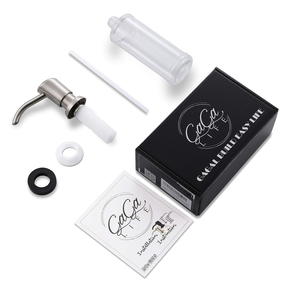 GAGALIFE packaging and components laid out for quick DIY installation and included parts