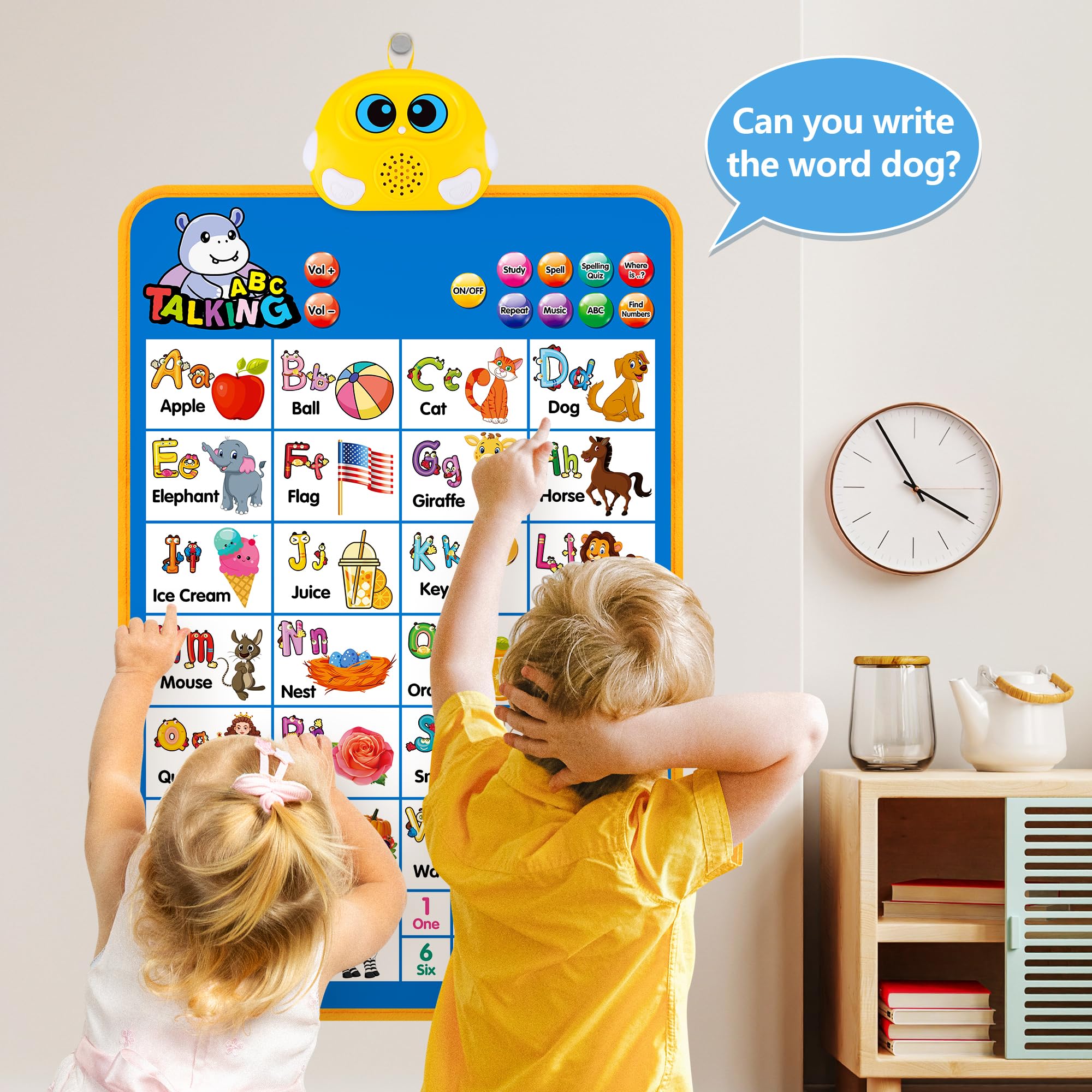 GaHoo additional learning cards fanned out to show matching and counting activity options