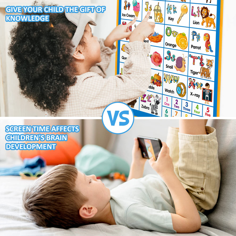 GaHoo poster next to a toy showing 24x16 inch scale and portable storage advantage