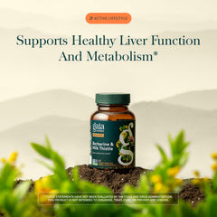 Gaia Herbs single capsule close-up showing smooth vegan capsule texture
