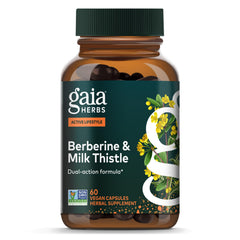 Gaia Herbs front packaging showing product name and benefits