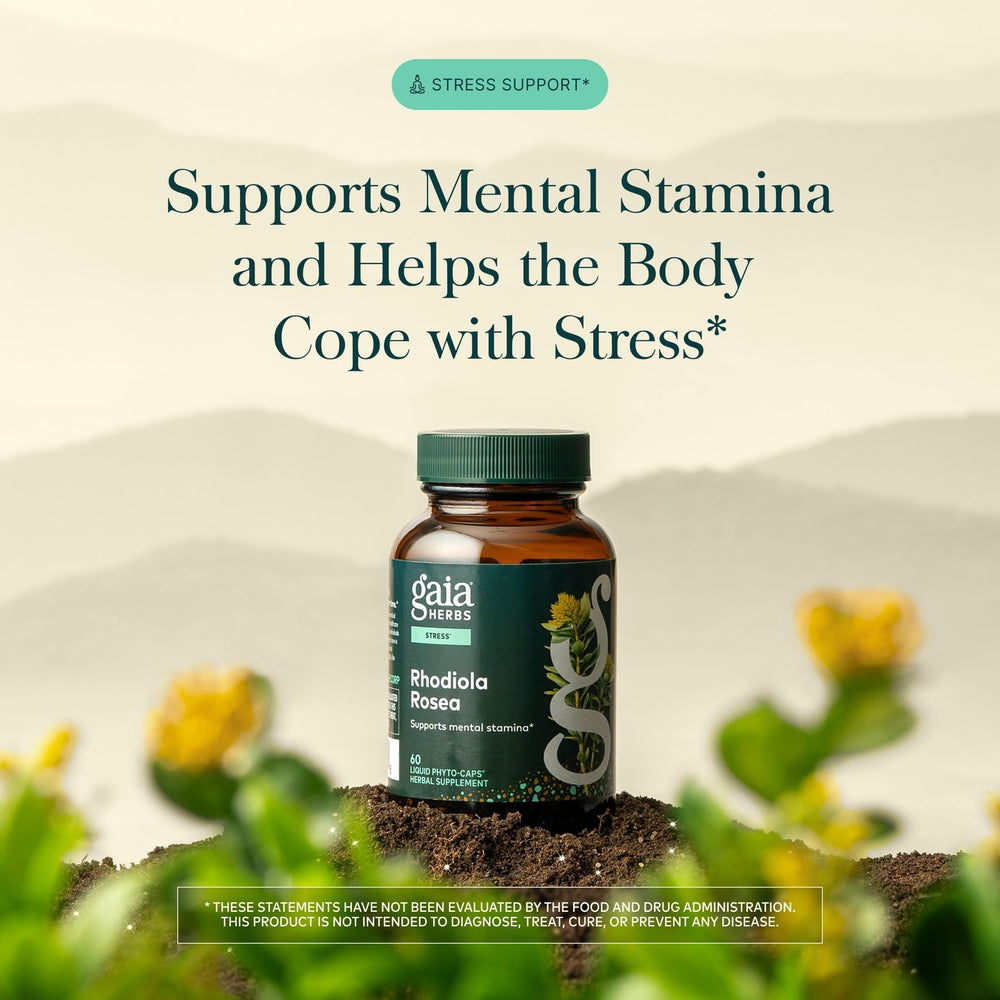 Gaia Herbs product label details showing ingredient transparency