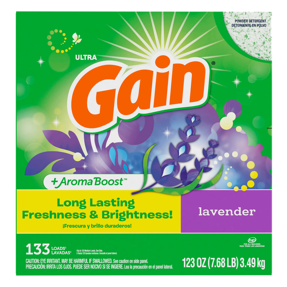 Gain paired with scent beads suggesting layered fragrance for longer-lasting aroma