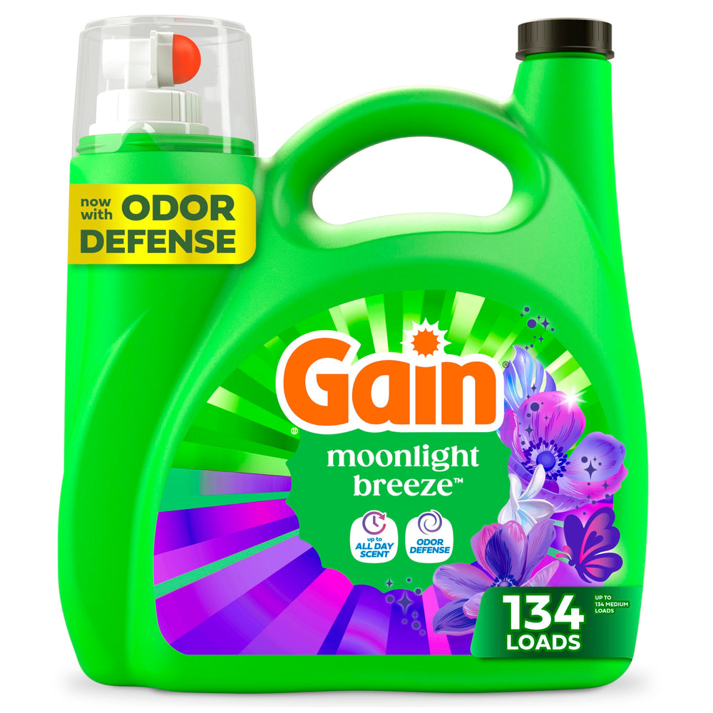 Gain Moonlight Breeze front jug showing label and size for confident purchase