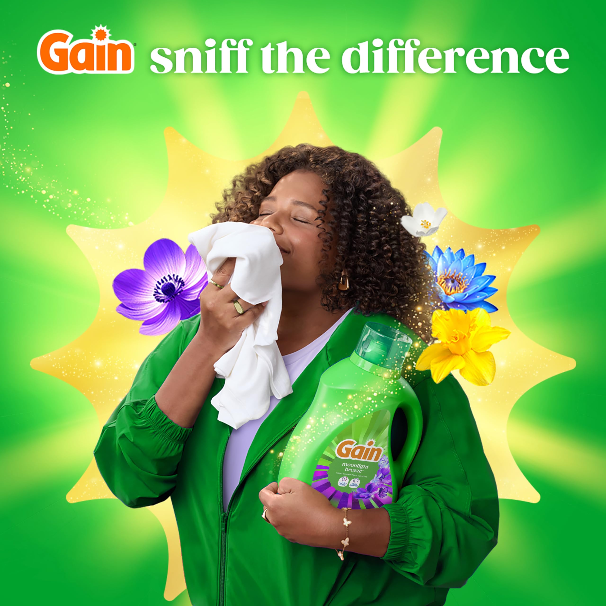Gain Moonlight Breeze being added to an HE washer for reliable low-suds cleaning