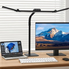 Galnolt front view on desk showing wide coverage and brightness benefit