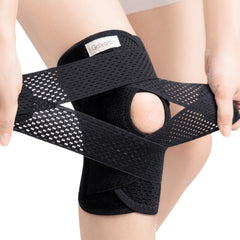 Galvaran front view showing full knee brace and packaging for clear product identification and confidence