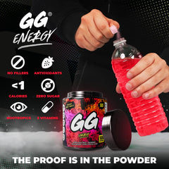 Gamer Supps powder texture close-up highlighting fine mixability and purity