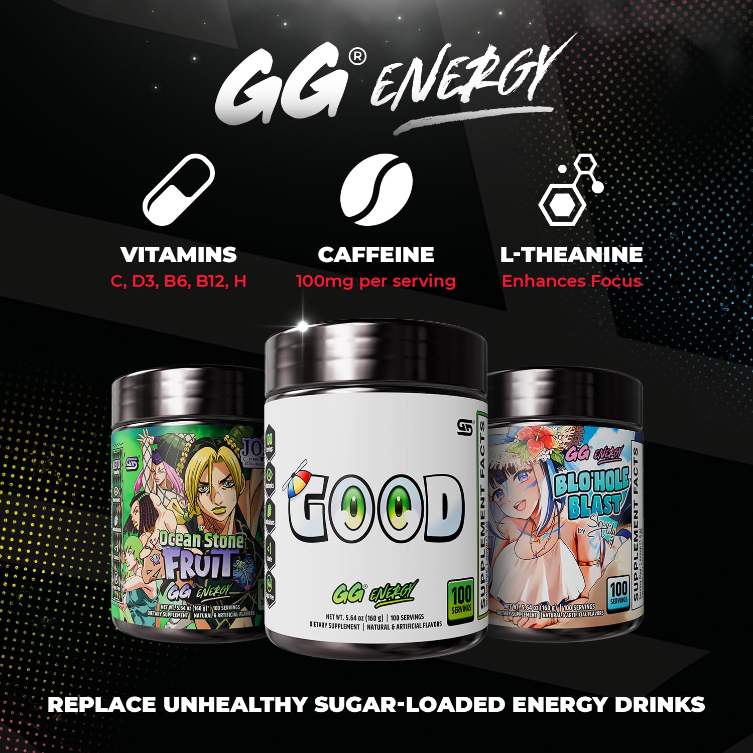 Gamer Supps prepared drink in glass showing vibrant color and refreshing taste
