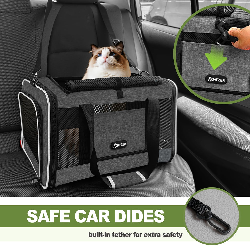 GAPZER detached shoulder straps showing versatile carry options