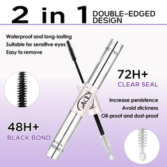 GAQQI double-ended brush detail for precise bonding and sealing