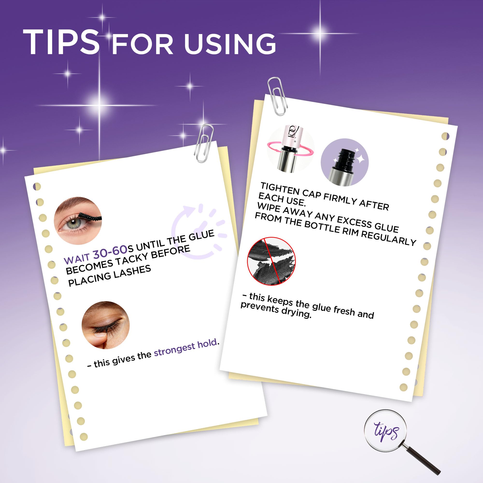 GAQQI in evening makeup setting demonstrating smudge-resistant wear
