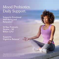 Garden of Life powder texture detail emphasizing probiotic blend ingredients
