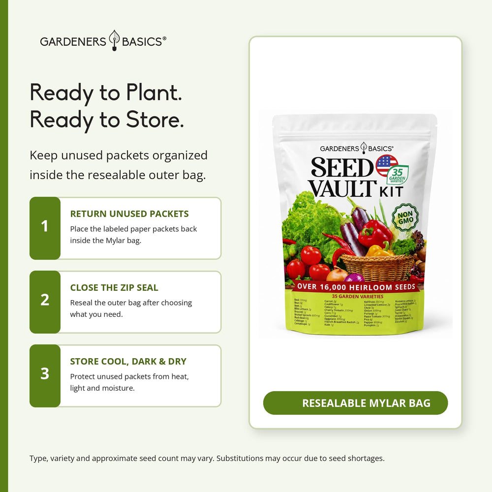 Gardeners Basics tray of seedlings sprouting to demonstrate germination success
