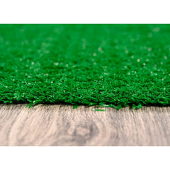 Garland Rug laid on a patio with furniture showing outdoor upgrade and comfort