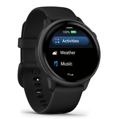 Garmin vívoactive 6 rear sensors and band illustrating comfortable fit benefit