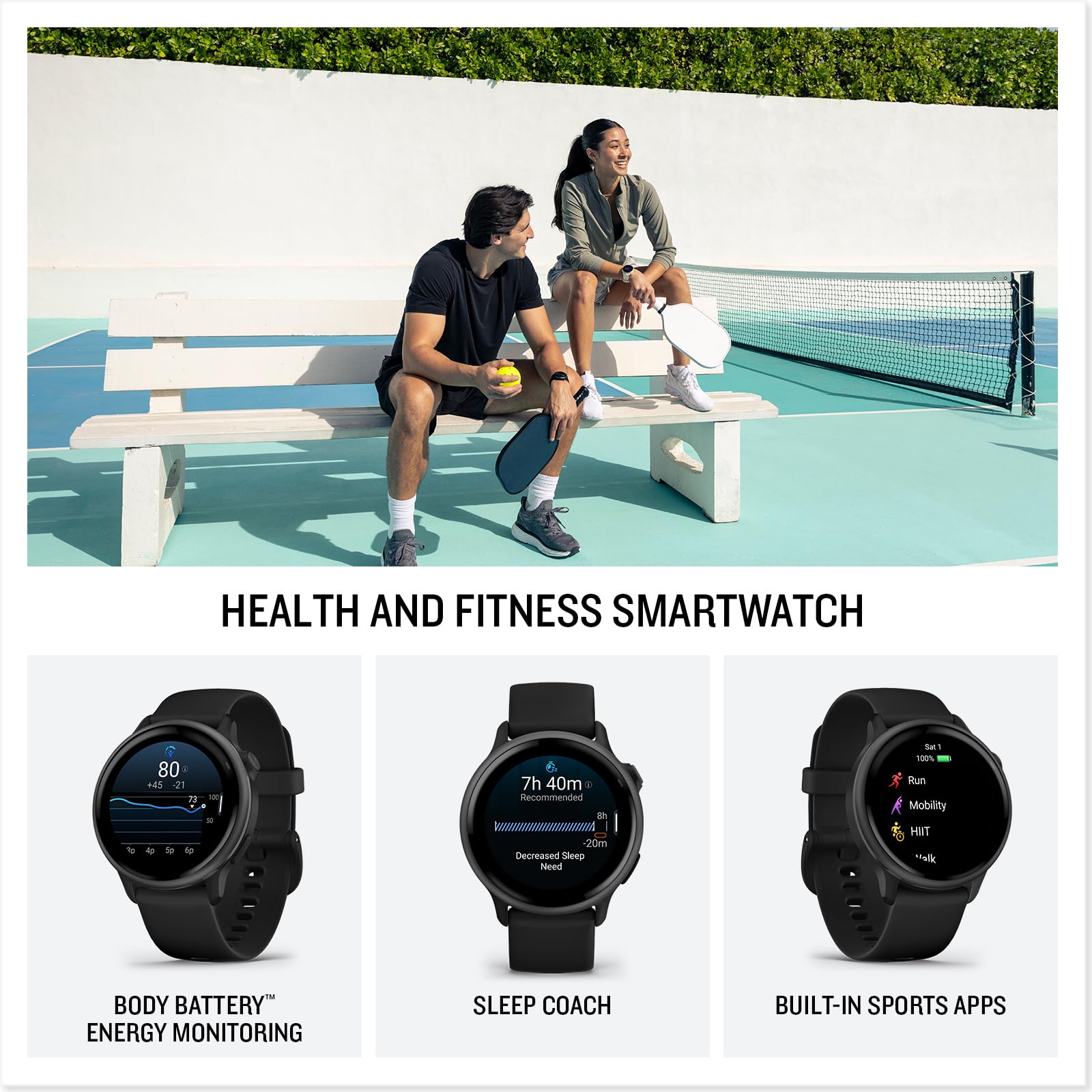 Garmin vívoactive 6 on wrist while running shows real-time metrics benefit