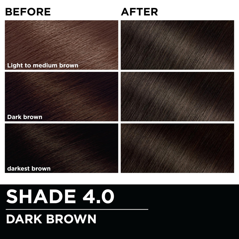 Garnier Olia after-color conditioner tube displayed to highlight hydration and shine