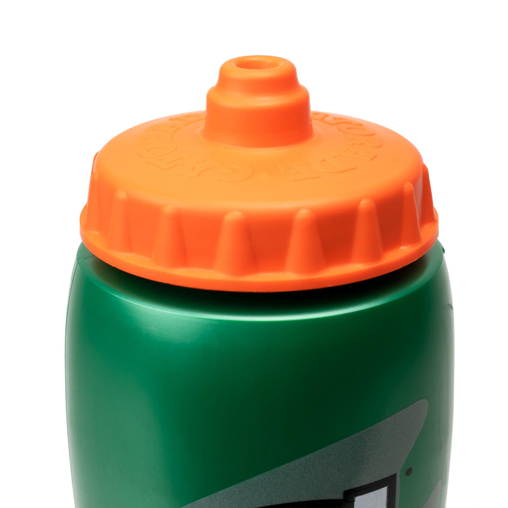 Gatorade bottle on sports field showing easy-grip convenience
