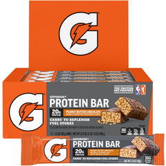 Gatorade recover bar front packaging showing product and flavor benefits