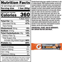 Gatorade recover bar individually wrapped for convenient postworkout use