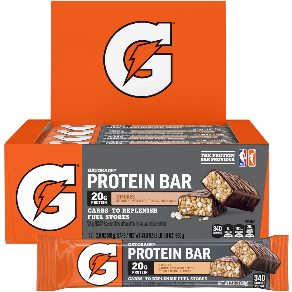 Gatorade front packaging showing 12-pack and flavor for quick identification and convenience