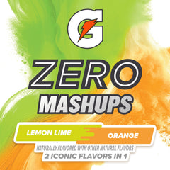 Gatorade Zero mixed drink in bottle showing clear hydration without sugar