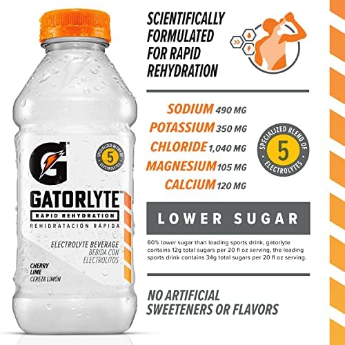 Gatorlyte twelve-bottle multipack boxed for storage and value