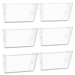 Gawerk front view clear acrylic pocket shows transparent storage and quick visibility