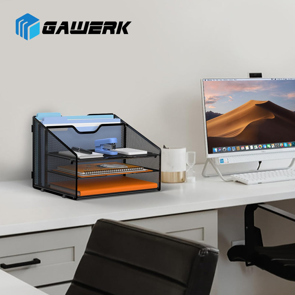 Gawerk side profile showing tray depth and capacity benefit