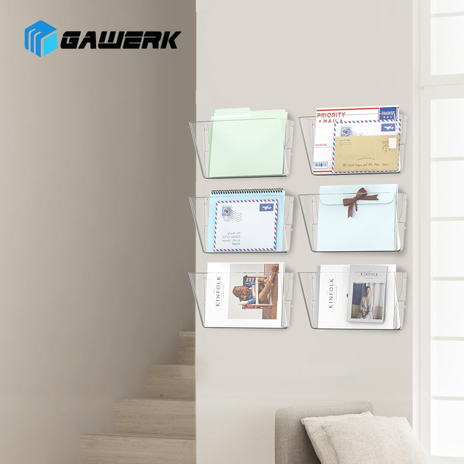 Gawerk stacked modular configuration displays expandable multi-pocket system