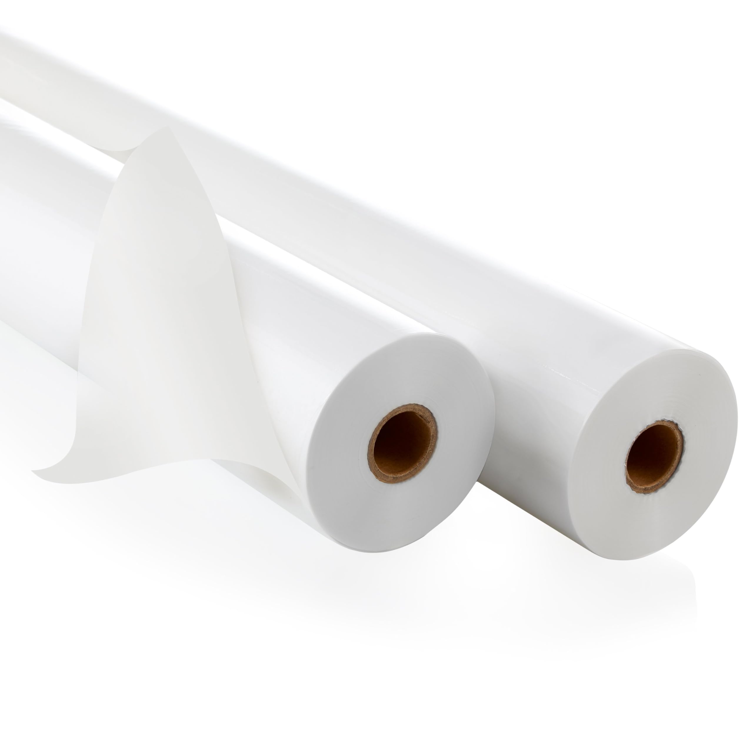 GBC front packaging label showing roll size and benefits for easy identification
