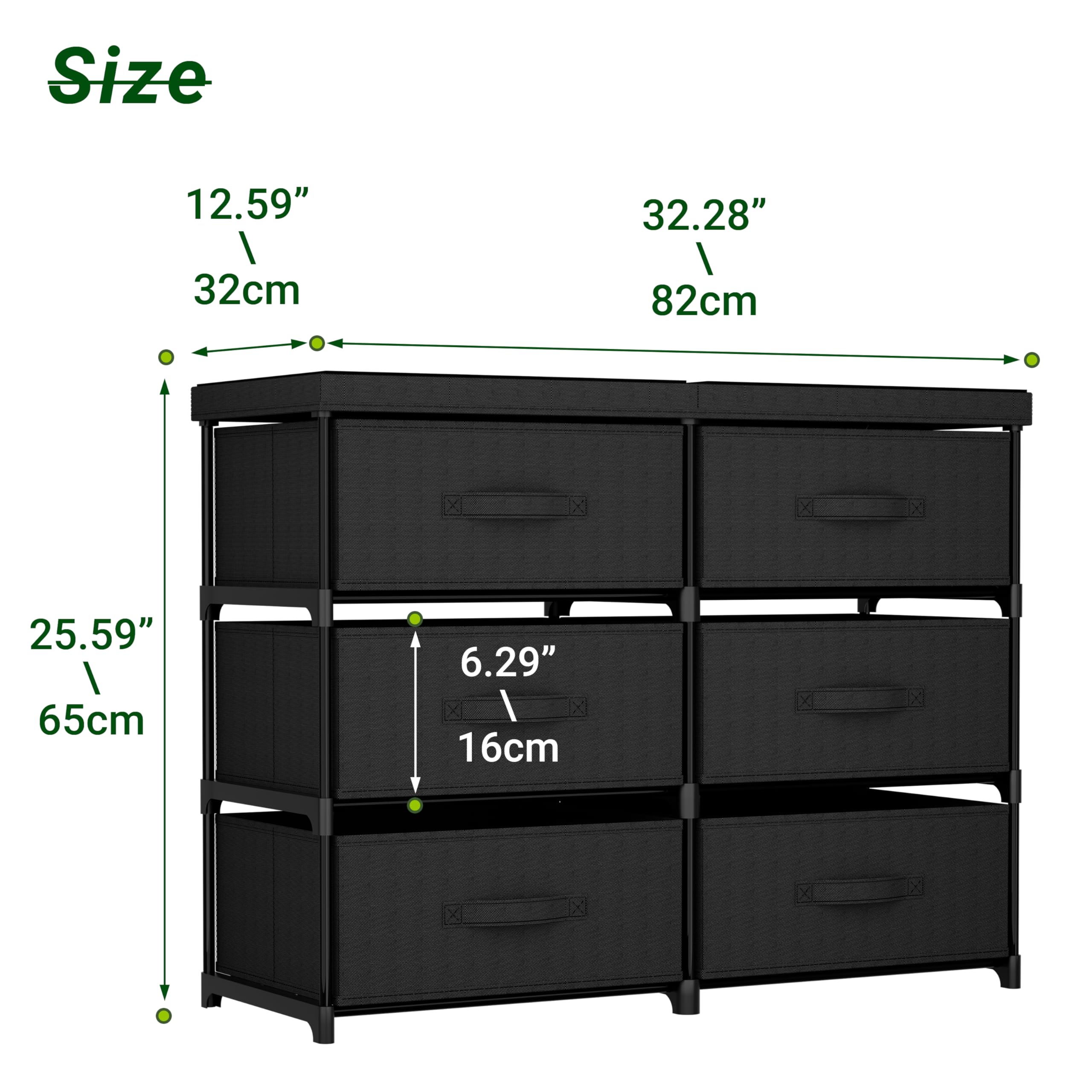 GcdPai dresser in bedroom lifestyle setting showing neat storage and visual appeal