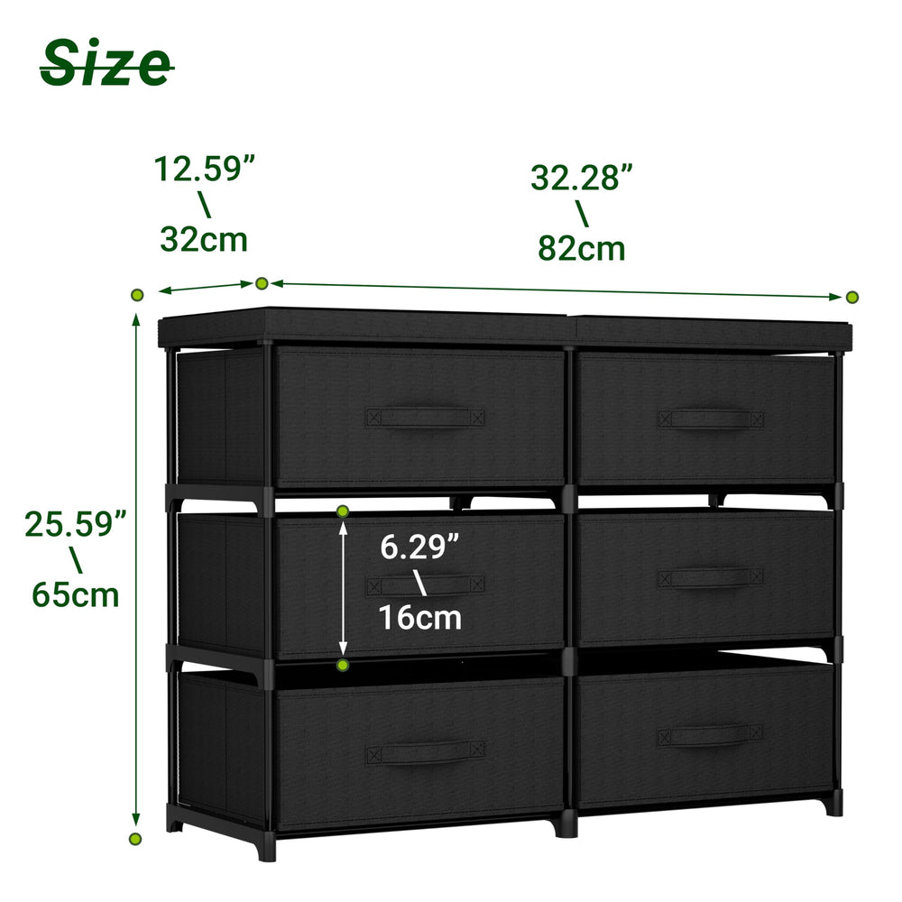 GcdPai dresser in bedroom lifestyle setting showing neat storage and visual appeal