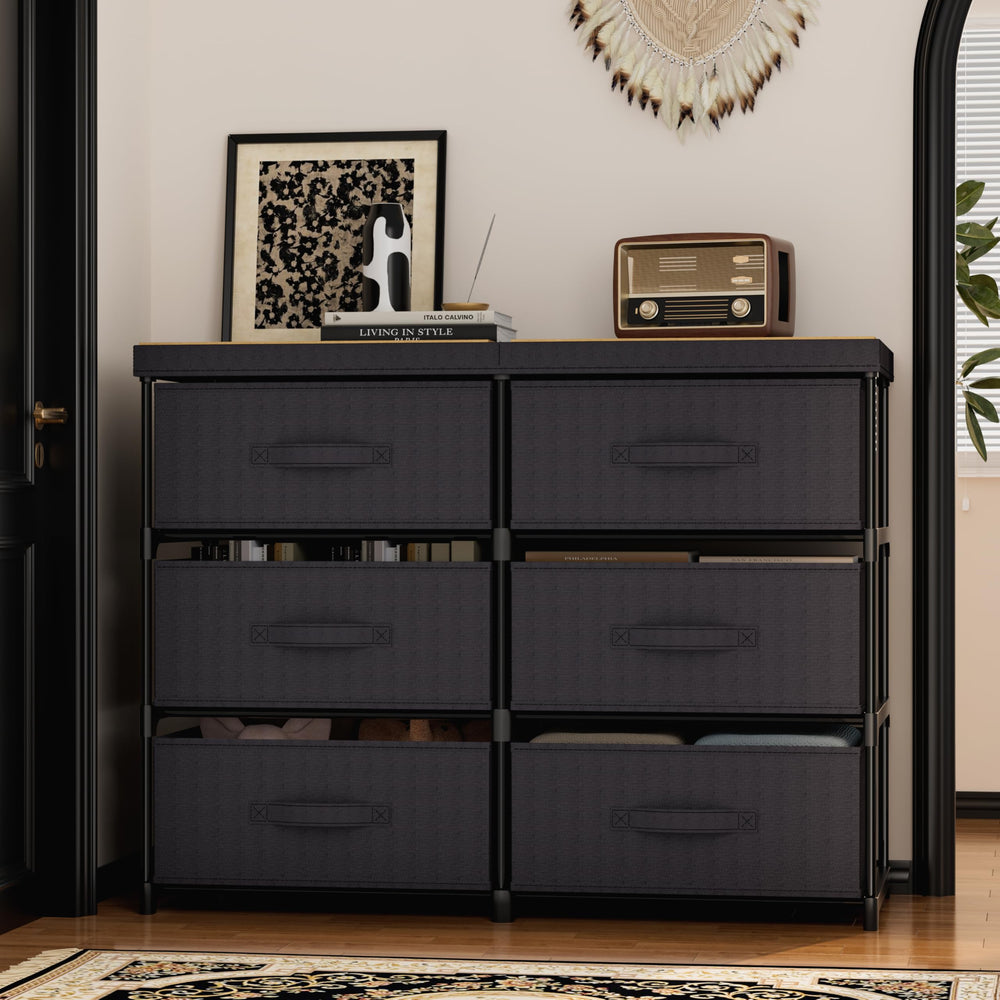 GcdPai fabric drawer texture close-up showing durable weave and easy-access design