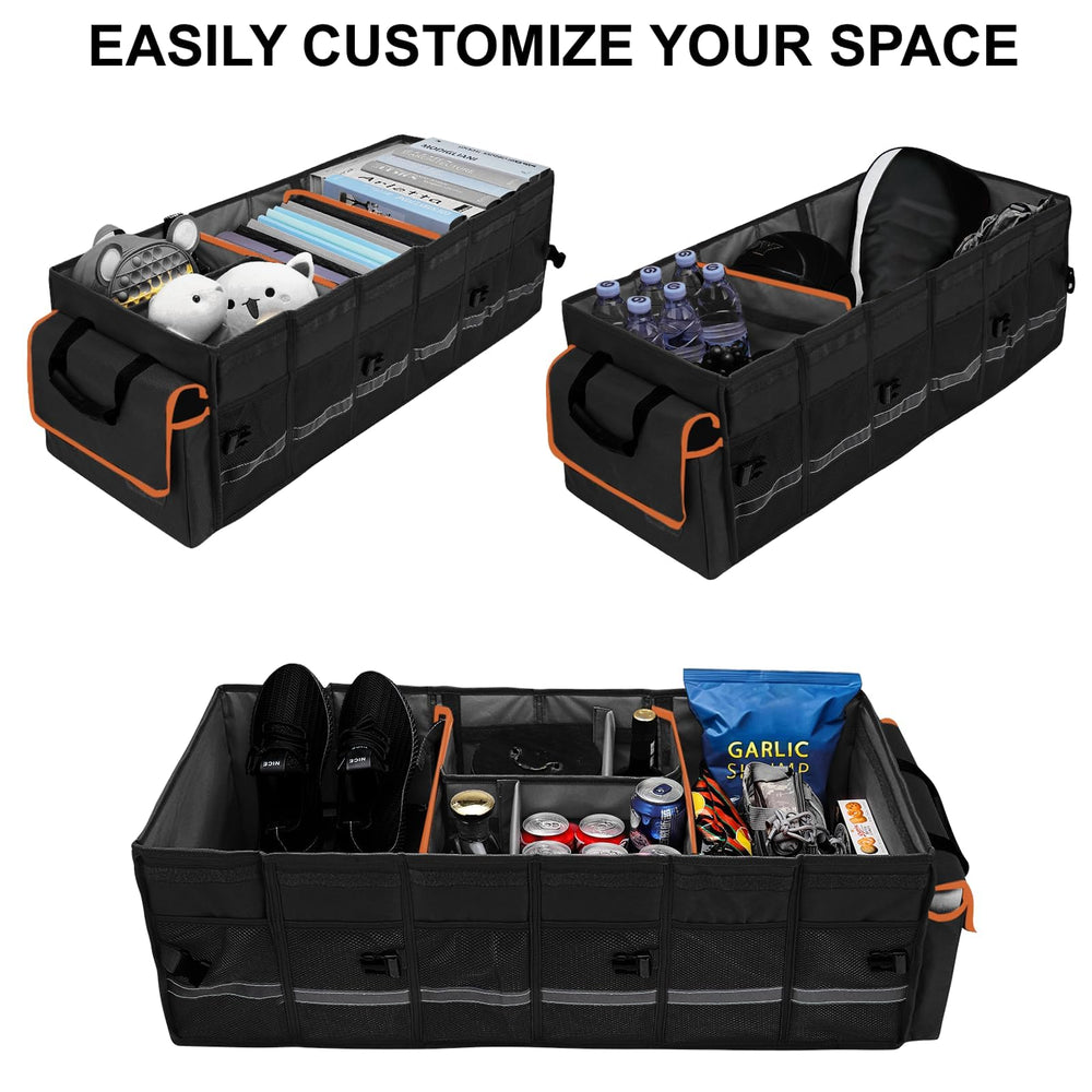 GDNasist interior with six removable dividers illustrating custom space