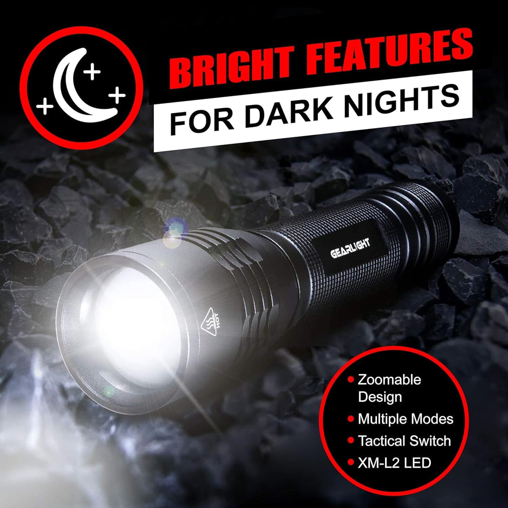 GearLight held in hand showing size and ergonomic grip benefit