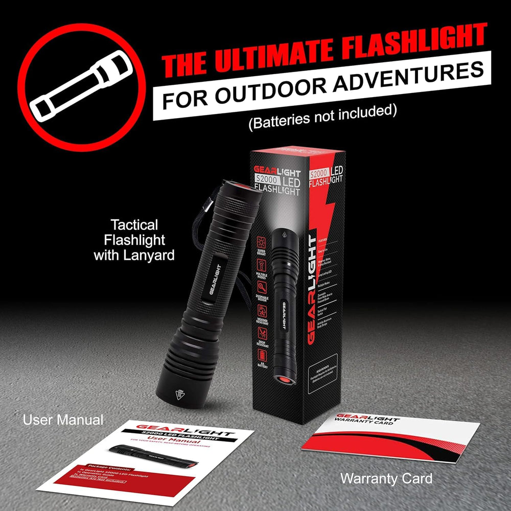 GearLight wide beam lighting campsite showing area-illumination benefit