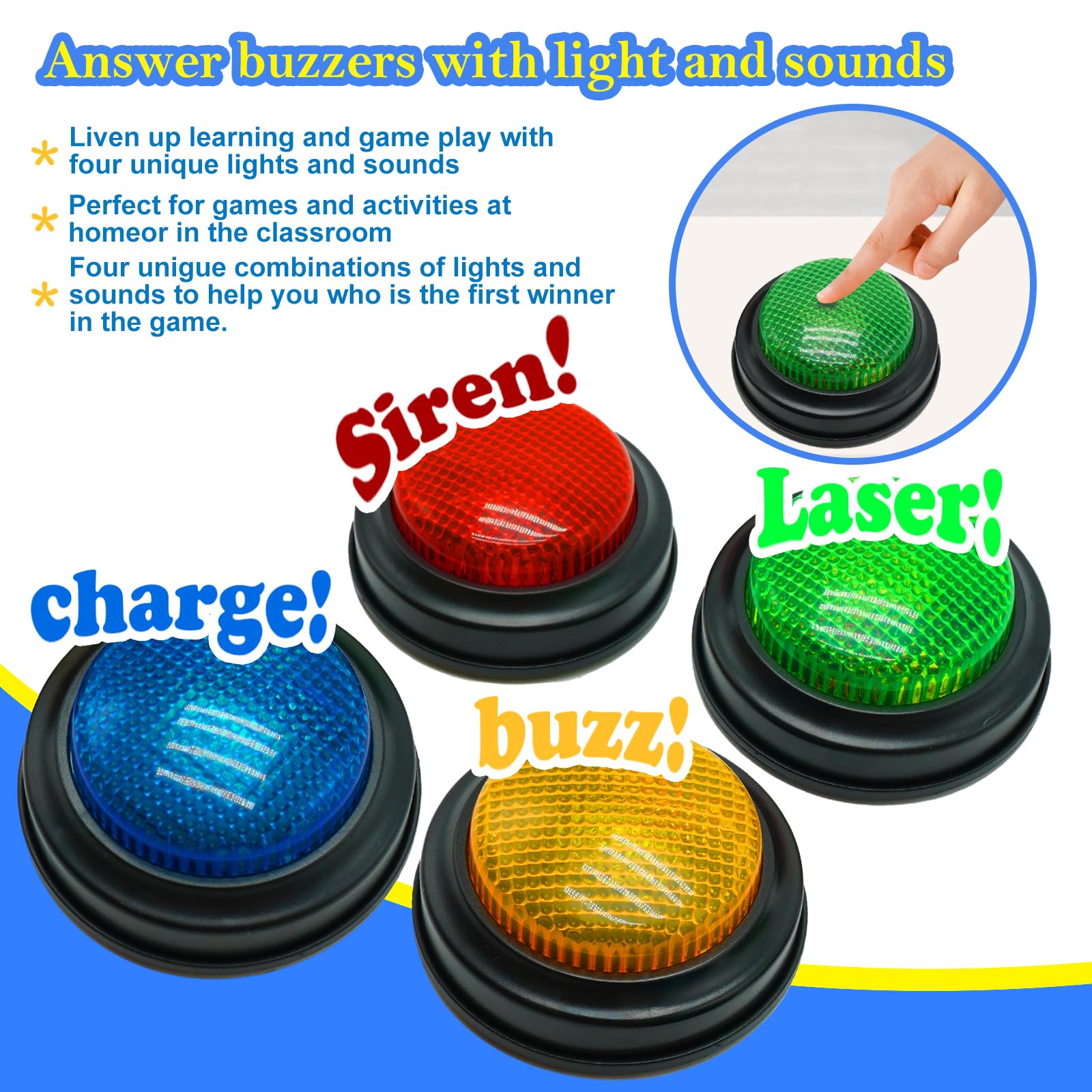 Gelabur close-up button texture showing durable plastic and tactile press benefit longevity