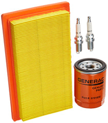Generac 6485 kit front view showing parts and clear labeling for correct replacement