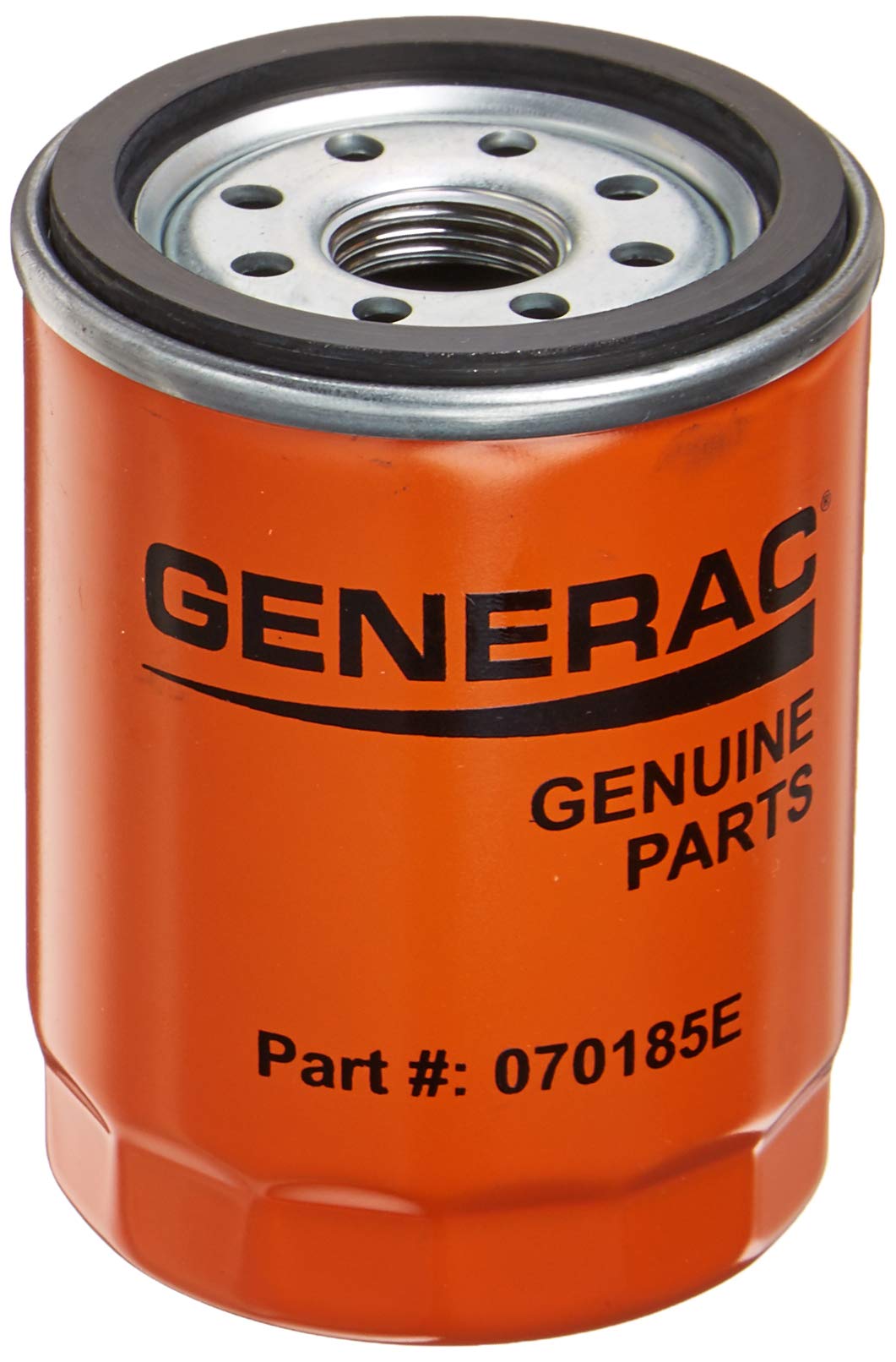 Generac branded air filter and foam pre‑cleaner close up showing clean media benefit